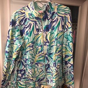 GUC XL Lilly Pulitzer Zip up Popover